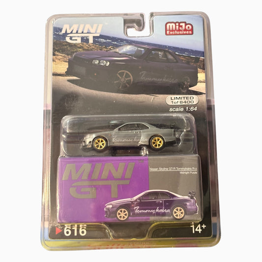 [Blister] [Chase] Mini GT Nissan Skyline GT-R Tommy Kaira RZ | Midnight Purple | Chase #616