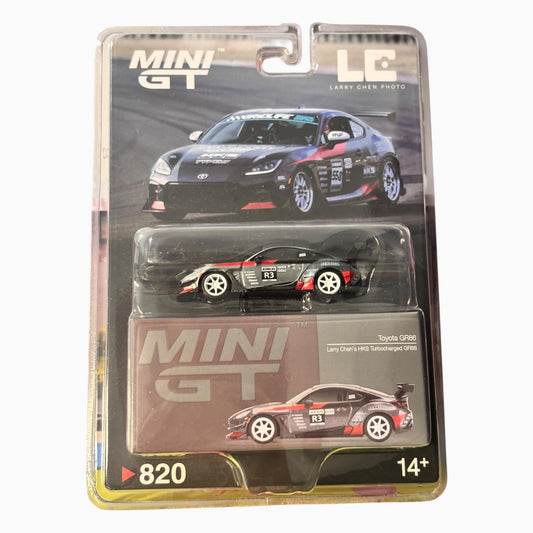 [Blister] [Chase] Mini GT Toyota GR86  | Larry Chen's HKS Turbo charged GR86 #820