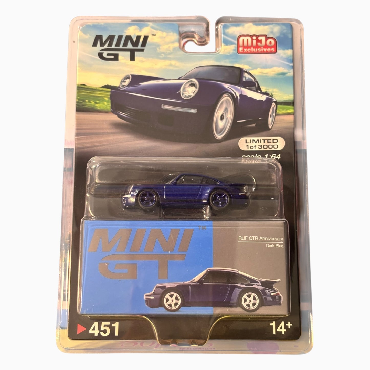 [Blister] [Chase] Mini GT RUF CTR Anniversary | Dark Blue #451