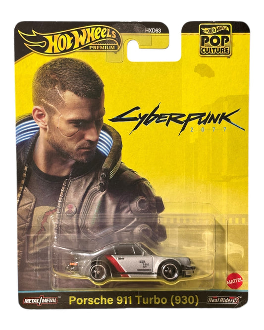 Hot Wheels Premium Pop Culture Cyberpunk Porsche 911 Turbo (930)