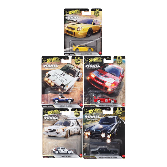 [Pre-Order Advance]: Hot Wheels premium Thrill Climbers 2026 set of 5