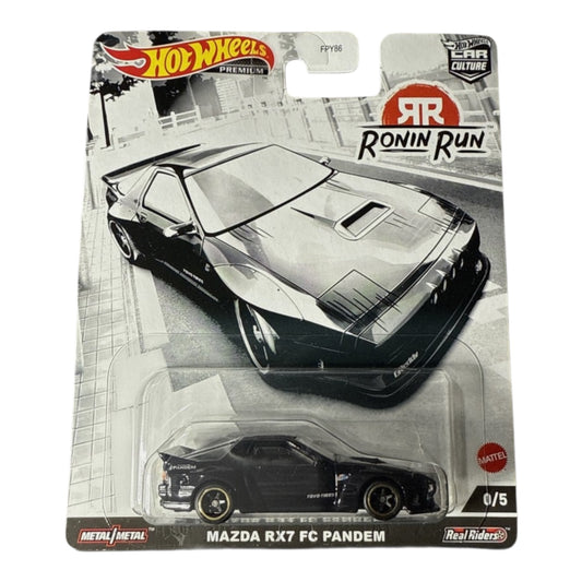 Hot Wheels Premium Ronin Run I Mazda RX7 FC Pandem Chase