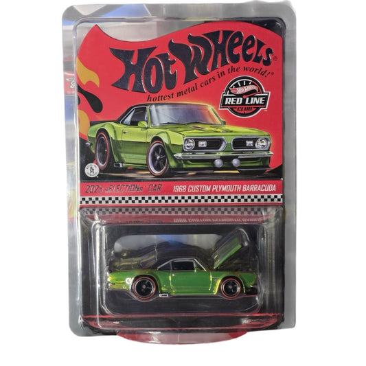 Hot Wheels RLC Exclusive sELECTIONs 1968 Custom Plymouth Barracuda