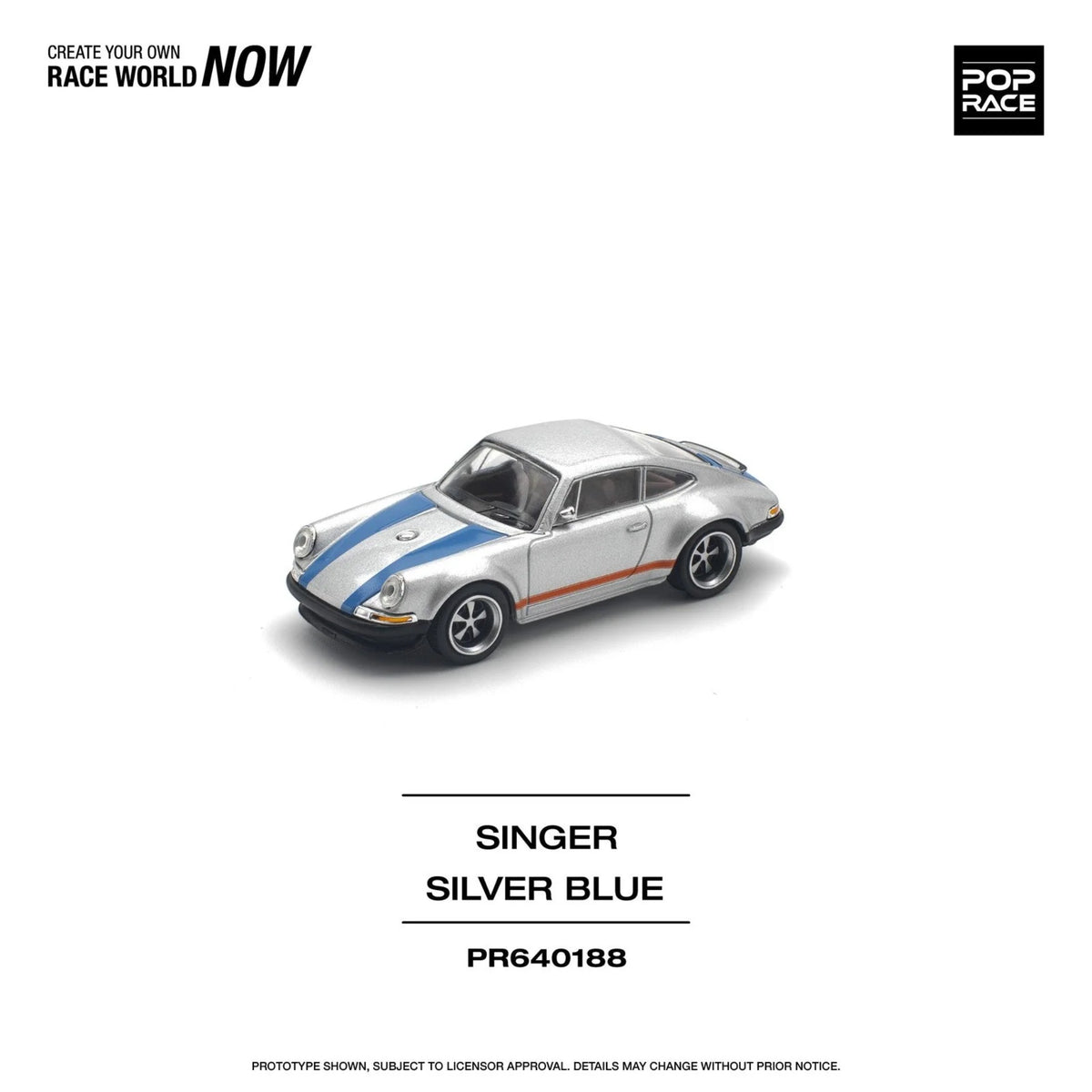 Pop Race Singer Porsche 964 PR64-188 1:64