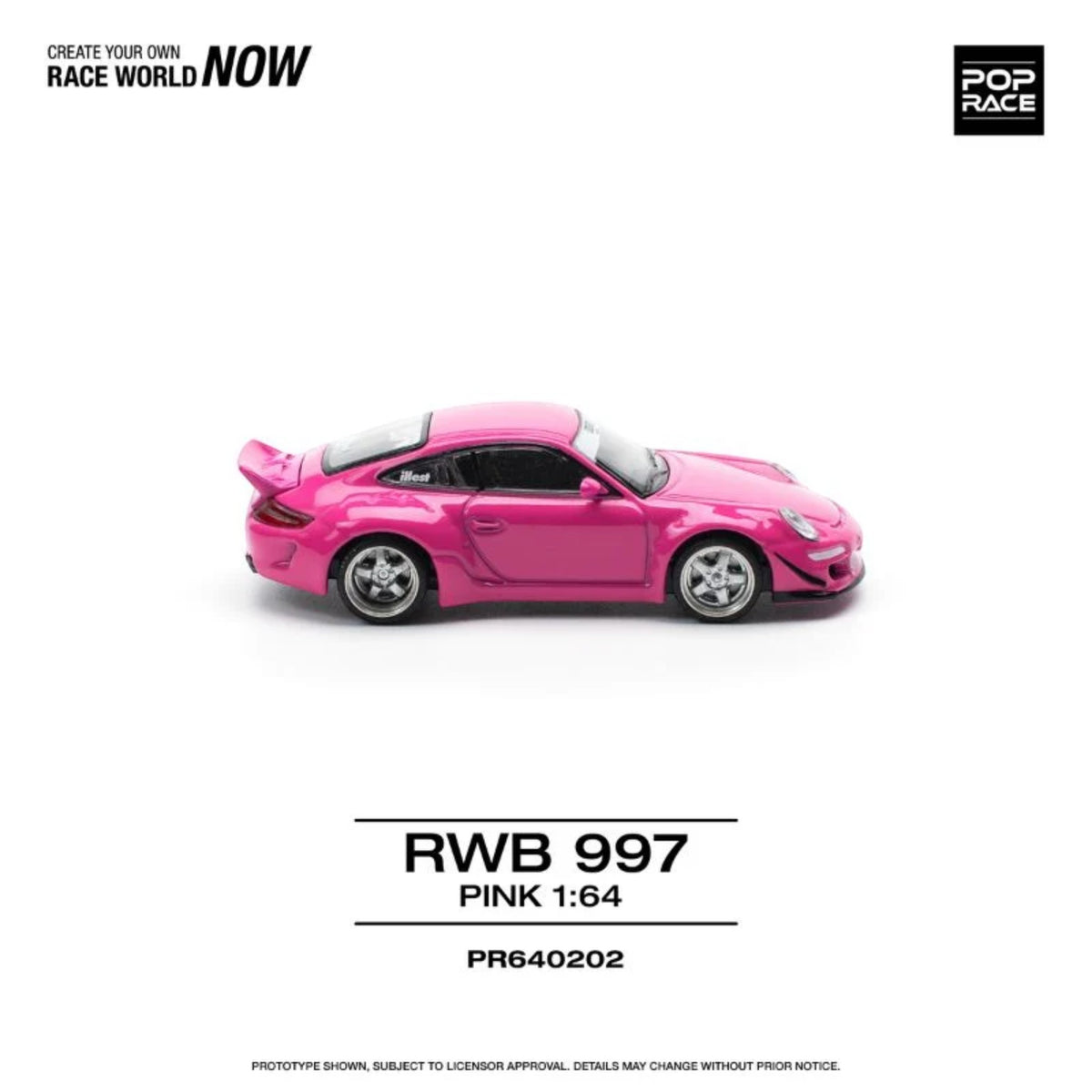 Pop Race RWB Porsche 997 PR64-202 1:64
