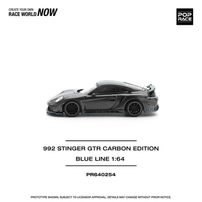 Pop Race Porsche 992 Stinger GTR PR64-254 1:64