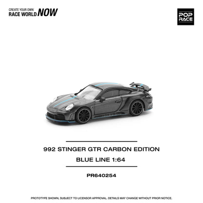 Pop Race Porsche 992 Stinger GTR PR64-254 1:64