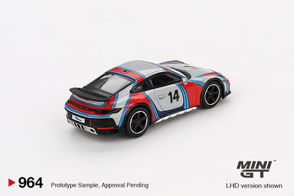 [Box] Mini GT Porsche 911 Dakar Ice Gray Metallic Rally 1978 #964