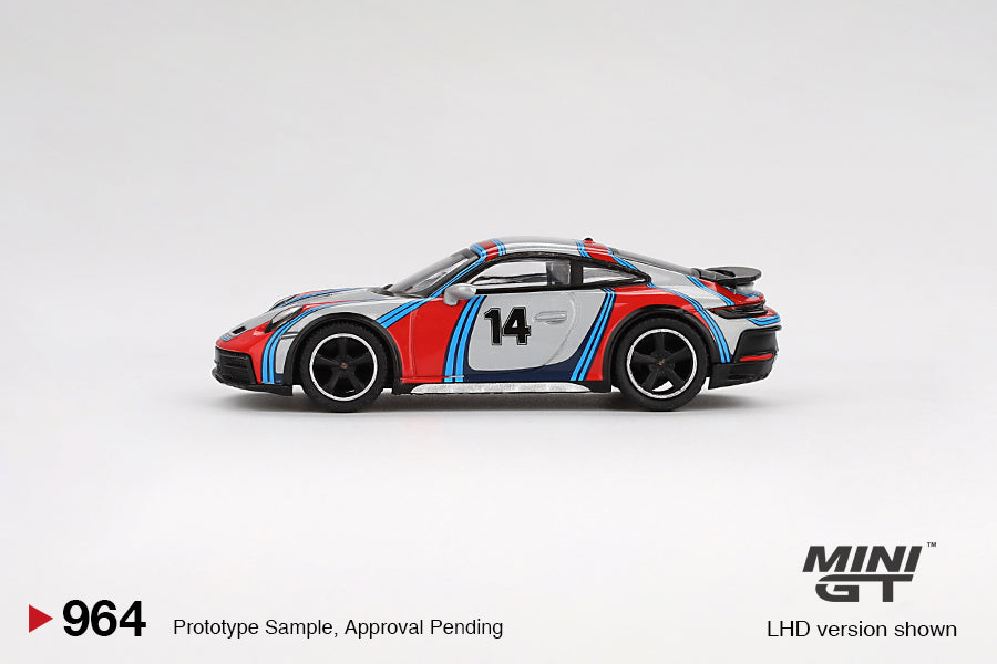 [Box] Mini GT Porsche 911 Dakar Ice Gray Metallic Rally 1978 #964