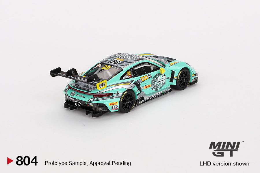 [Box] Mini GT Porsche 911 GT3 R #28 2023 FIA GT World Cup 70th Macau Grand Prix HubAuto Racing | Cooler Master #804