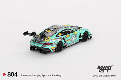 [Box] Mini GT Porsche 911 GT3 R #28 2023 FIA GT World Cup 70th Macau Grand Prix HubAuto Racing | Cooler Master #804