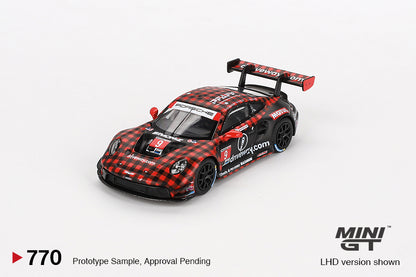 [Box] Mini GT Porsche 911 GT3 R #9 2023 IMSAS Sebring 12 Hrs GTD PRO Winner Pfaff Motorsports #770