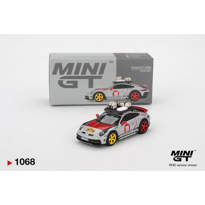 Mini GT Porsche 911 Dakar Uncle Rally #1068 1:64 | Boxed