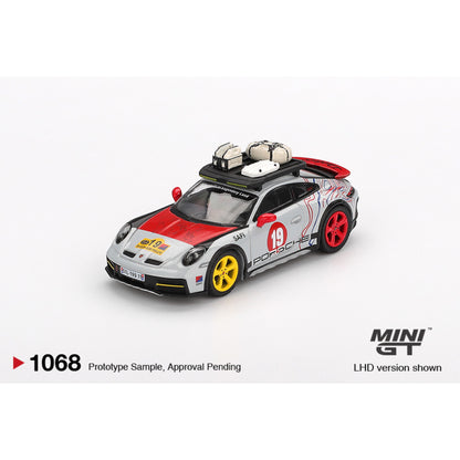 Mini GT Porsche 911 Dakar Uncle Rally #1068 1:64 | Boxed
