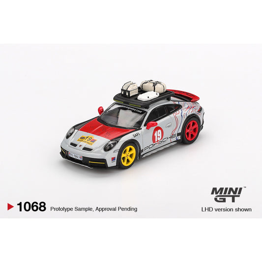 Mini GT Porsche 911 Dakar Uncle Rally #1068 1:64 | Boxed