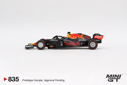 [Box] Mini GT Red Bull RB16B #33 Max Verstappen 2021 Abu Dhabi Grand Prix Winner #835