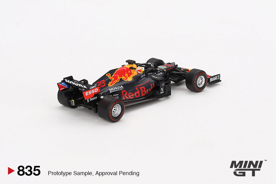[Box] Mini GT Red Bull RB16B #33 Max Verstappen 2021 Abu Dhabi Grand Prix Winner #835
