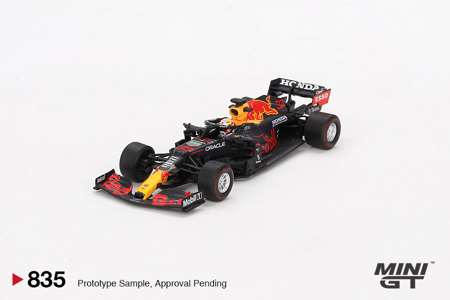 [Box] Mini GT Red Bull RB16B #33 Max Verstappen 2021 Abu Dhabi Grand Prix Winner #835