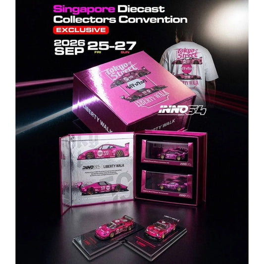 Inno64 x Liberty Walk Ferrari F40 and Lamborghini Miura Box Set 1:64 | SDCC 2026 Exclusive