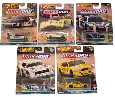Hot Wheels Car Culture 2023 Race Day Set of 5