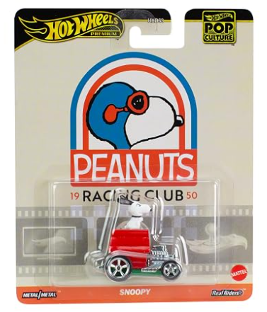 Hotwheels pop culture peanuts Snoopy imported premium