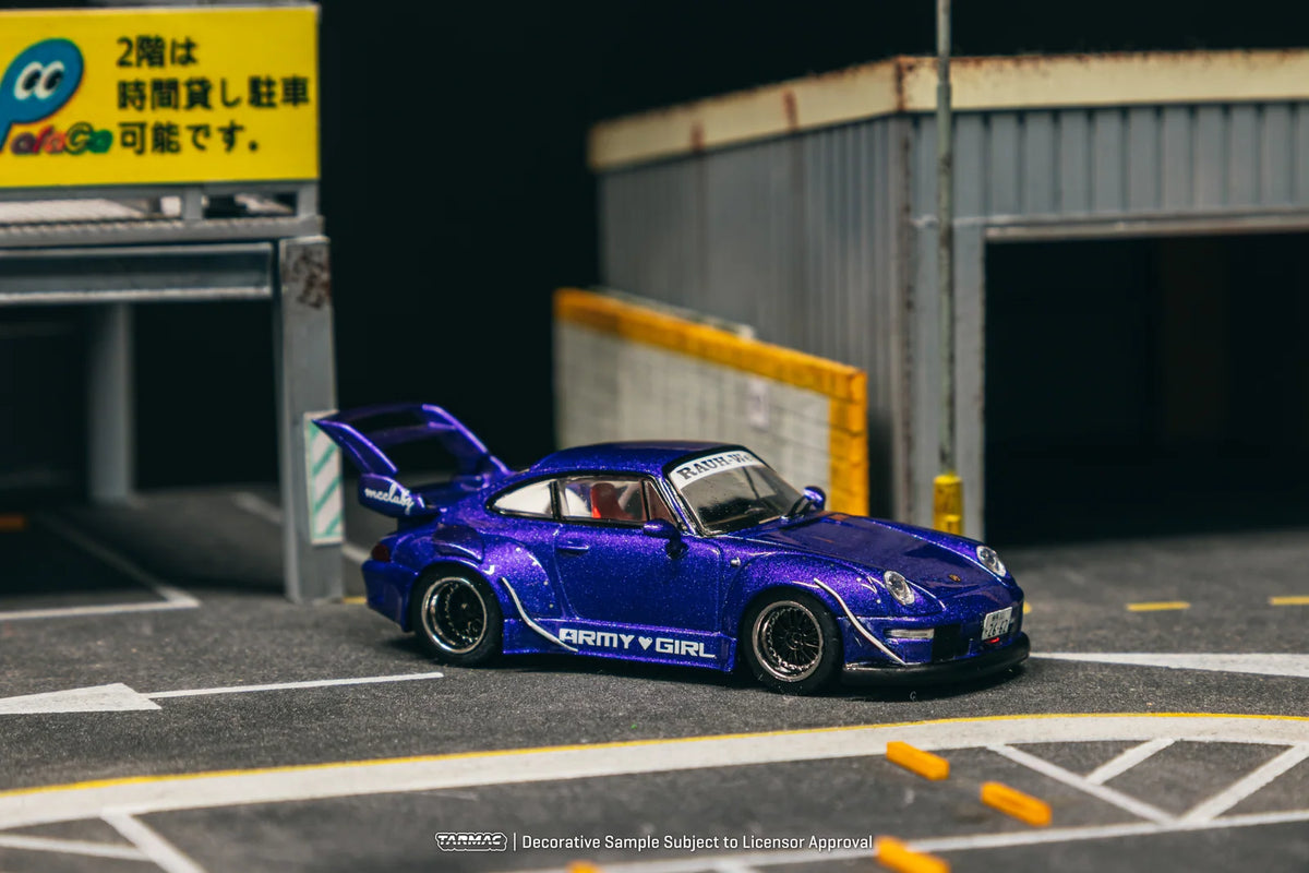 Tarmac Works RWB Porsche 993 Army Girl 1:64