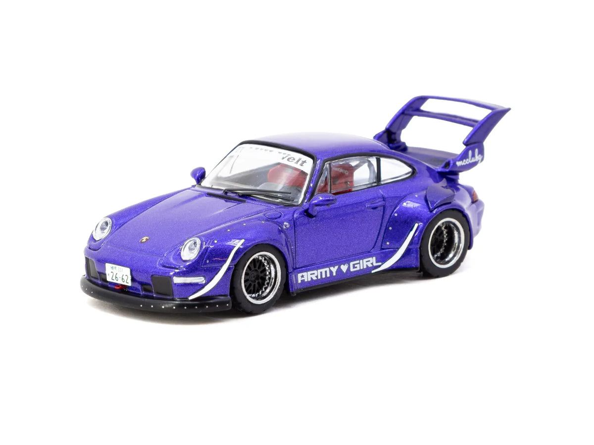 Tarmac Works RWB Porsche 993 Army Girl 1:64