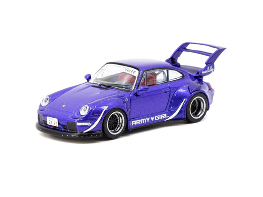 Tarmac Works RWB Porsche 993 Army Girl 1:64