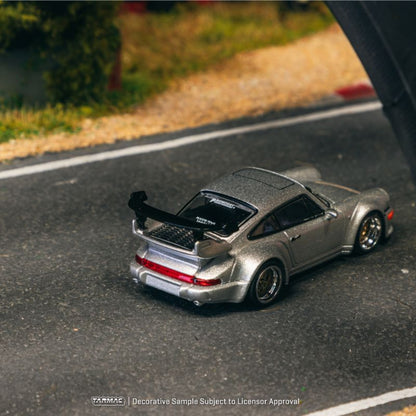 Tarmac Works RWB Porsche 964 Silver 1:64