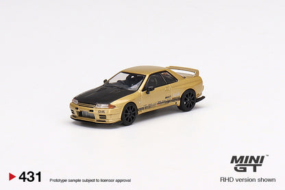 [Box] Mini GT Top Secret GT-R VR32 Top Secret Gold #431
