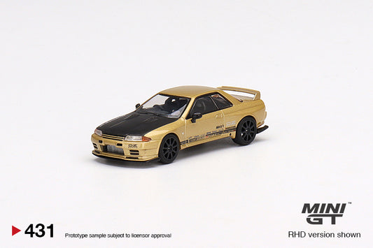 [Box] Mini GT Top Secret GT-R VR32 Top Secret Gold #431