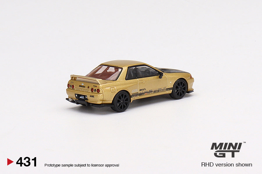 [Box] Mini GT Top Secret GT-R VR32 Top Secret Gold #431
