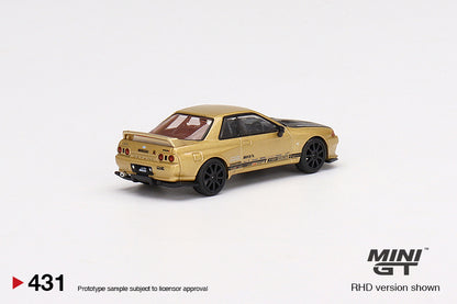 [Box] Mini GT Top Secret GT-R VR32 Top Secret Gold #431