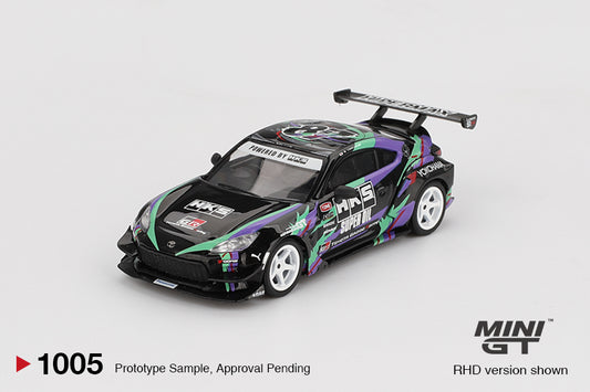 [Box] Mini GT Toyota GR86 HKS TYPE R 2022 Tokyo Auto Salon #1005