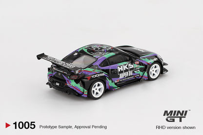 [Box] Mini GT Toyota GR86 HKS TYPE R 2022 Tokyo Auto Salon #1005