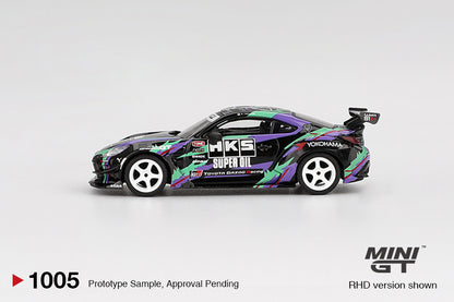[Box] Mini GT Toyota GR86 HKS TYPE R 2022 Tokyo Auto Salon #1005