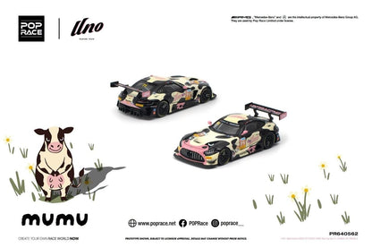 Pop Race Mercedes-AMG GT3 EVO Uno Racing #71 Mumu 1:64 diecast - DiecastYard