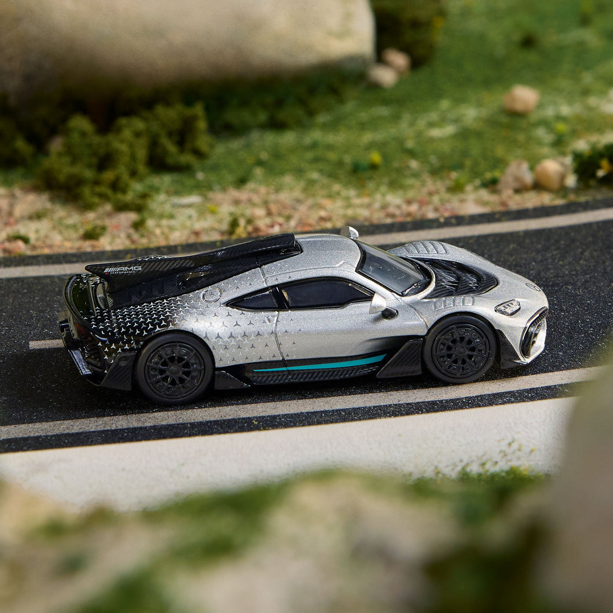 Hot Wheels Elite 64 Mercedes-AMG ONE 1:64 diecast - DiecastYard