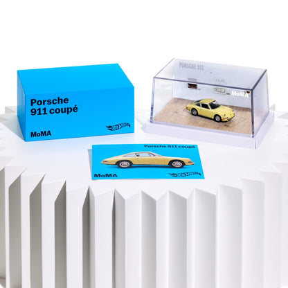 Hot Wheels x MoMA 1965 Porsche 911 Coupe 1:64 diecast - DiecastYard