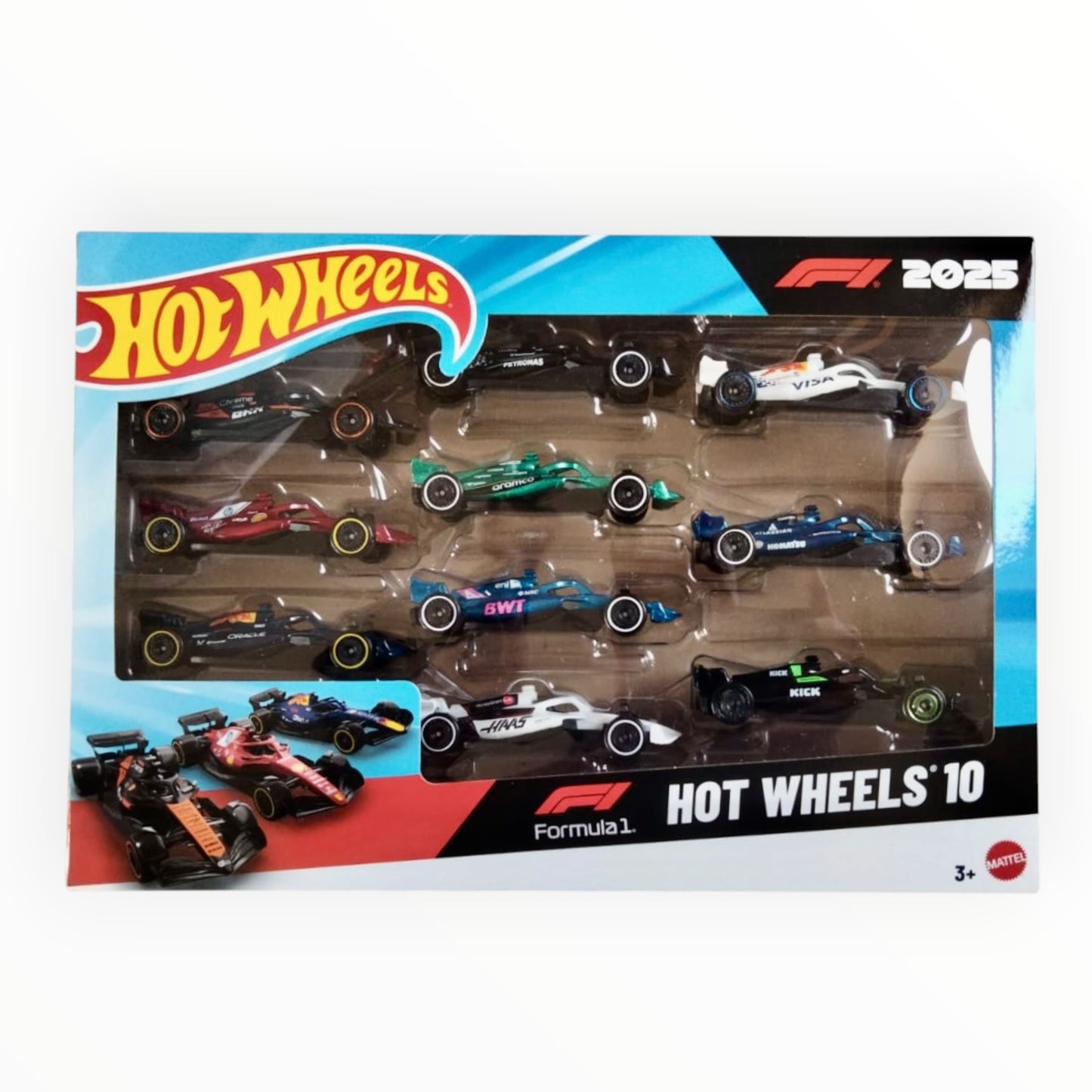 Hot Wheels F1 2025 ten pack