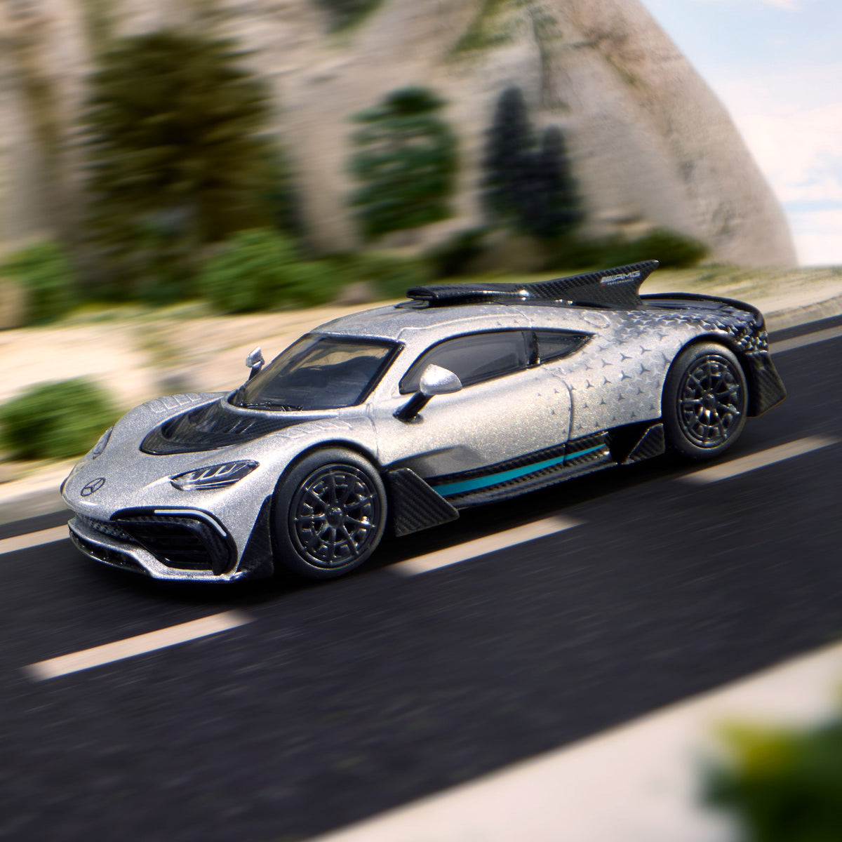Hot Wheels Elite 64 Mercedes-AMG ONE 1:64 diecast - DiecastYard