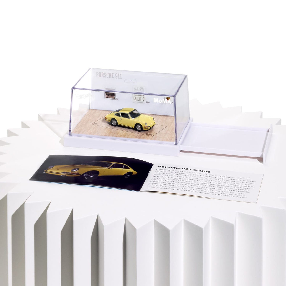 Hot Wheels x MoMA 1965 Porsche 911 Coupe 1:64 diecast - DiecastYard